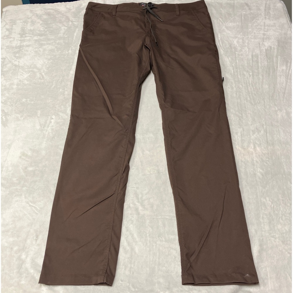 686 Pants Everywhere Slim Fit Technical Outdoor Brown Mens 38x34